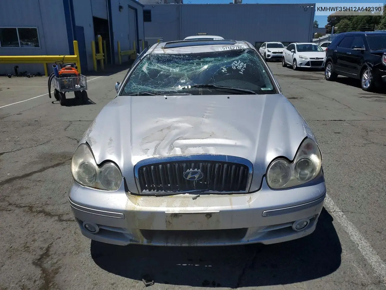2002 Hyundai Sonata Gls VIN: KMHWF35H12A642390 Lot: 57162786