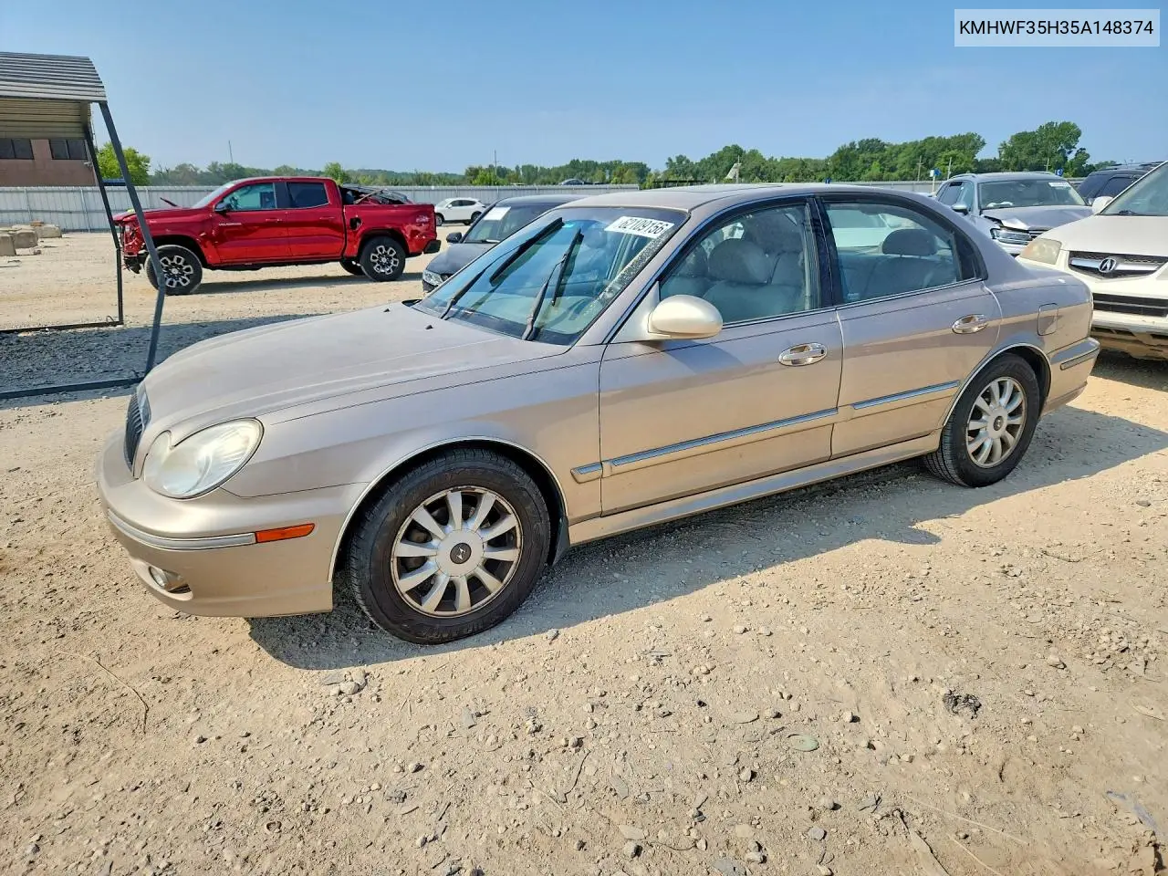 KMHWF35H35A148374 2005 Hyundai Sonata Gls