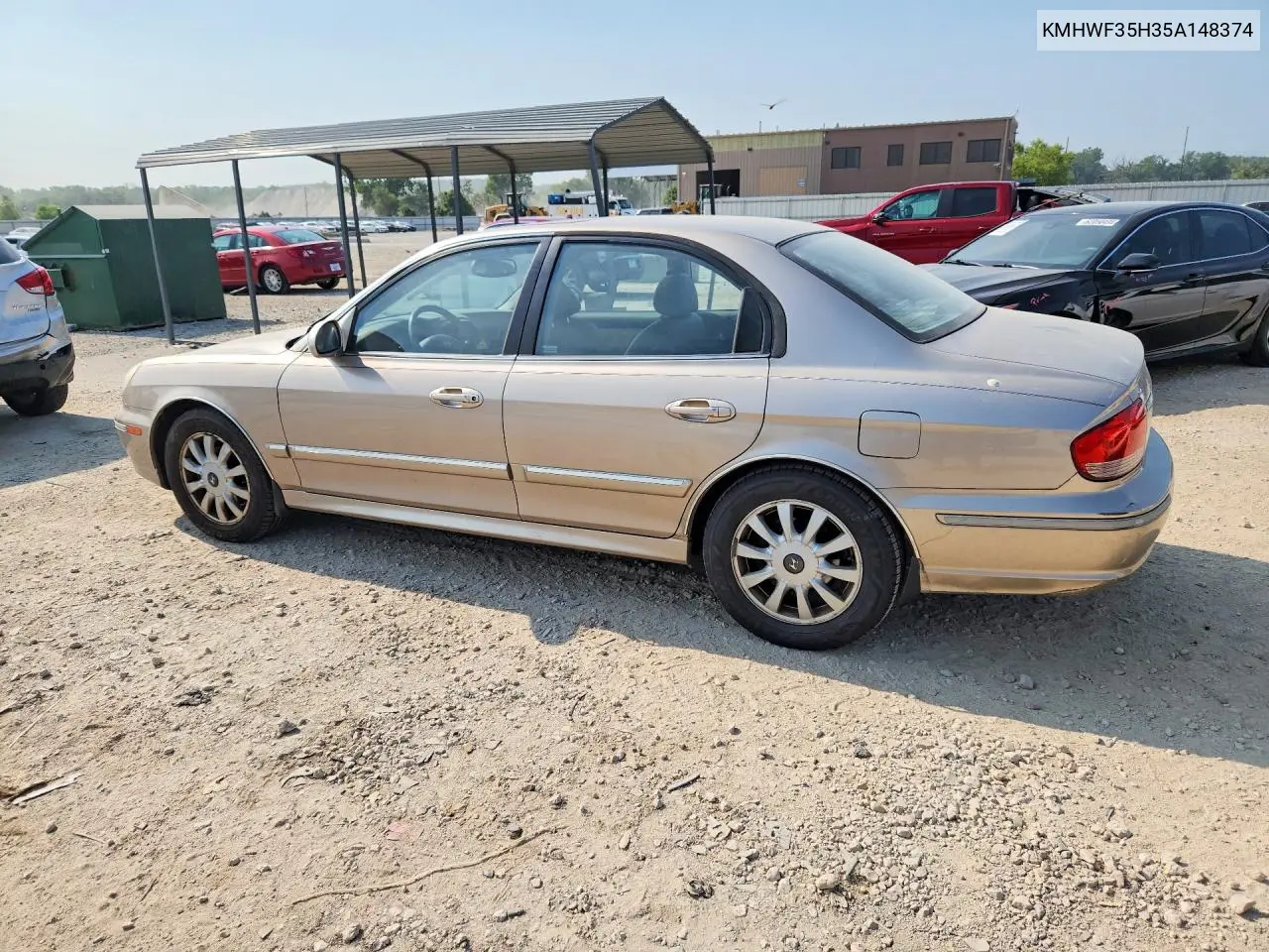 KMHWF35H35A148374 2005 Hyundai Sonata Gls