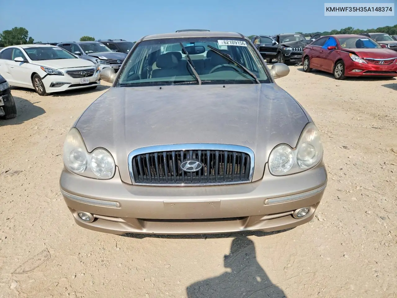 KMHWF35H35A148374 2005 Hyundai Sonata Gls