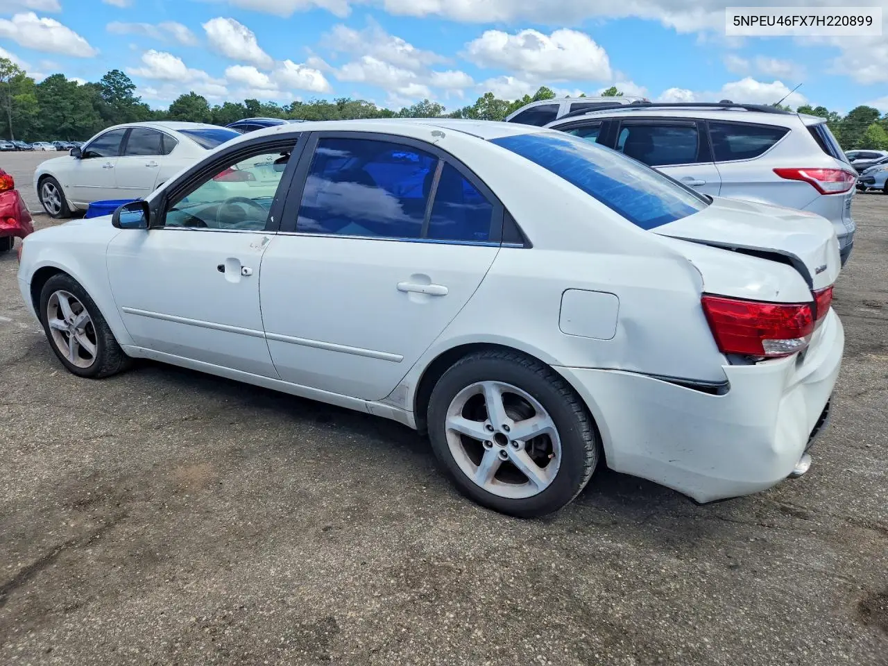 2007 Hyundai Sonata Se VIN: 5NPEU46FX7H220899 Lot: 58160376