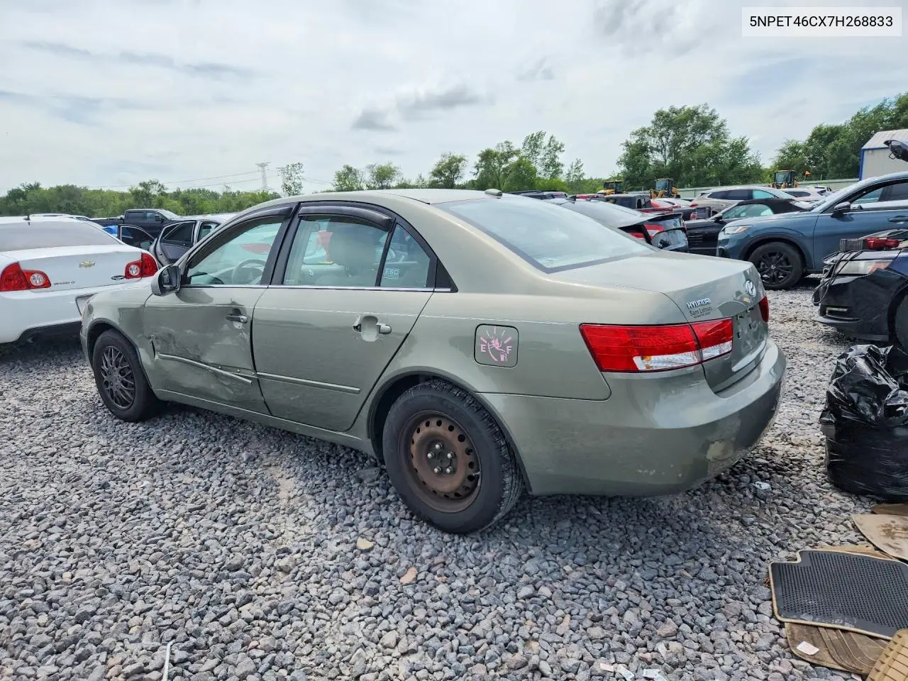 2007 Hyundai Sonata Gls VIN: 5NPET46CX7H268833 Lot: 58723946