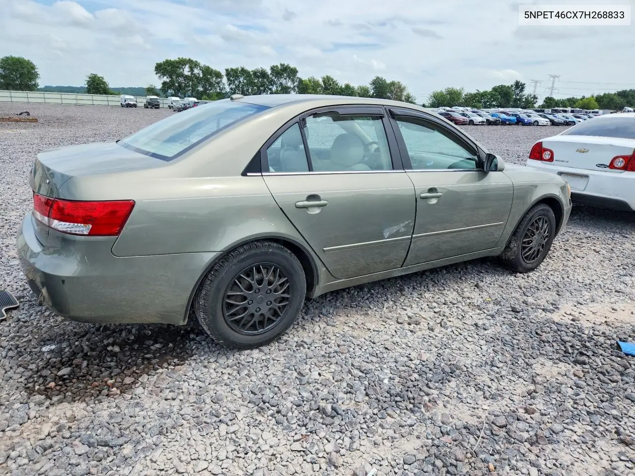 2007 Hyundai Sonata Gls VIN: 5NPET46CX7H268833 Lot: 58723946