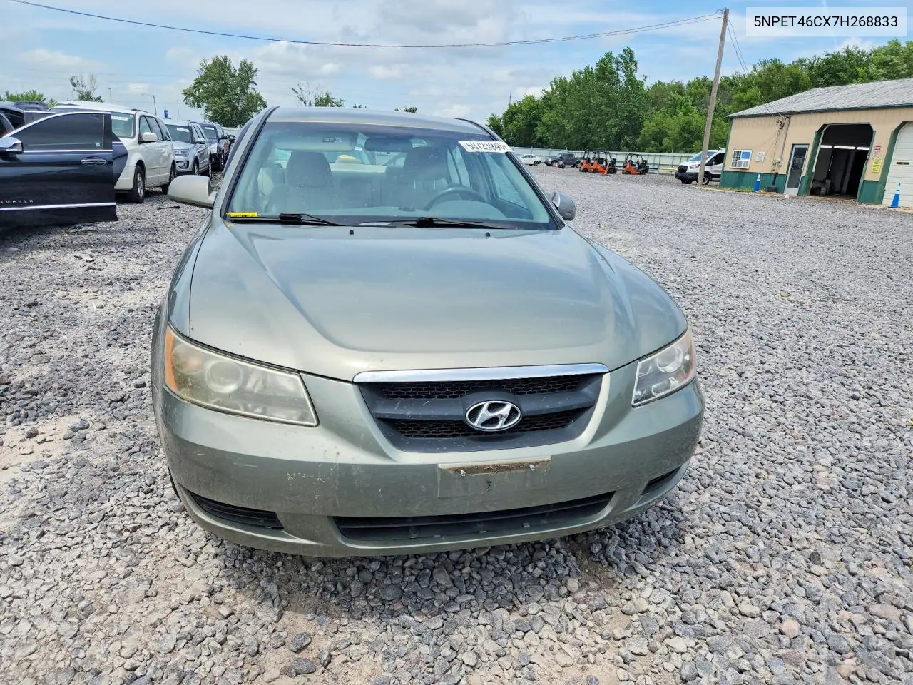 2007 Hyundai Sonata Gls VIN: 5NPET46CX7H268833 Lot: 58723946