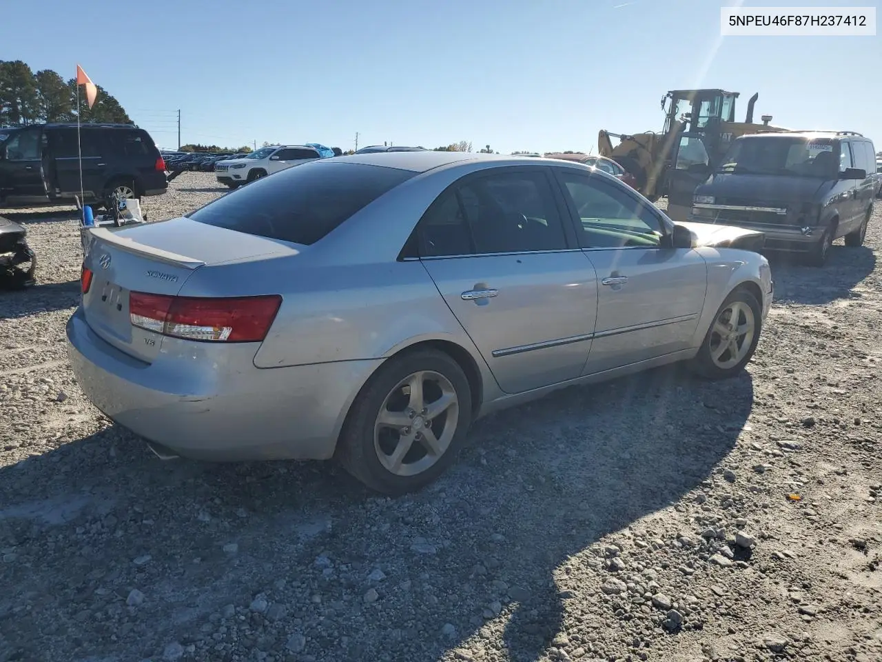 5NPEU46F87H237412 2007 Hyundai Sonata Se