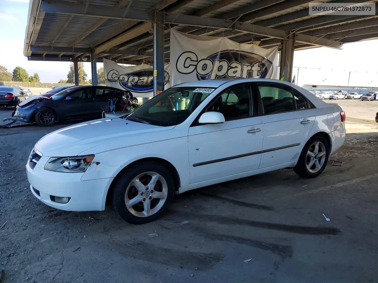 2008 Hyundai Sonata Se VIN: 5NPEU46C78H372873 Lot: 85970495