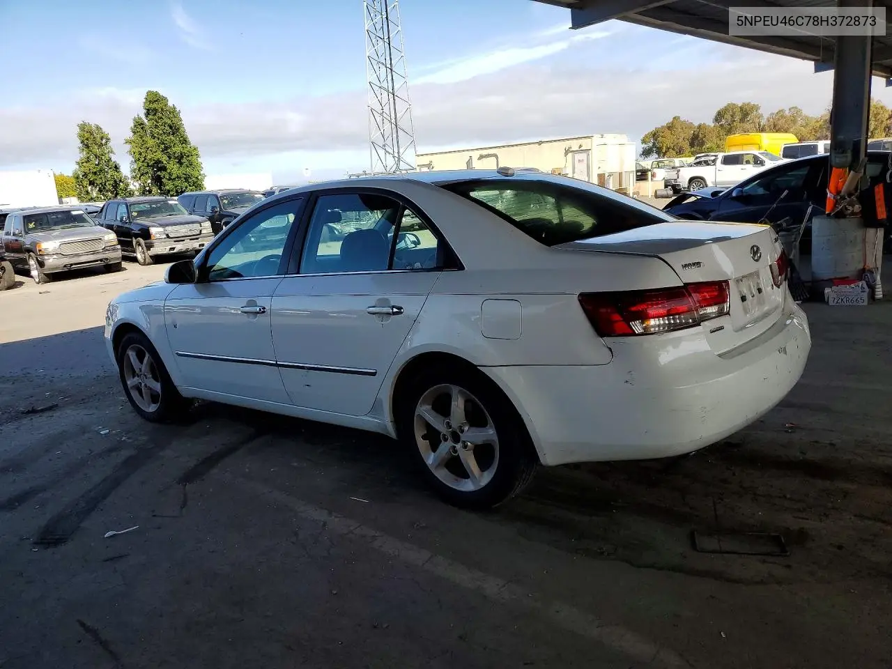 2008 Hyundai Sonata Se VIN: 5NPEU46C78H372873 Lot: 85970495