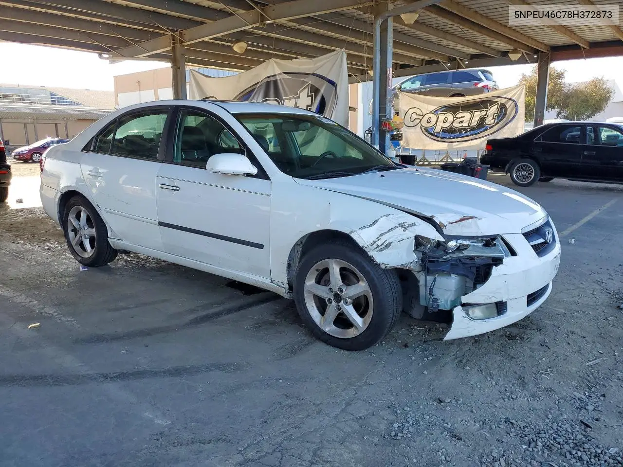 2008 Hyundai Sonata Se VIN: 5NPEU46C78H372873 Lot: 85970495