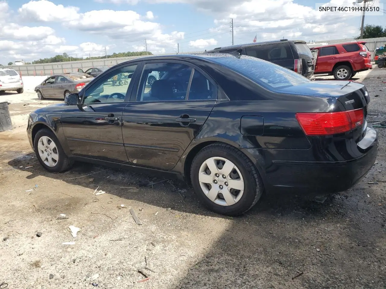 5NPET46C19H436510 2009 Hyundai Sonata Gls