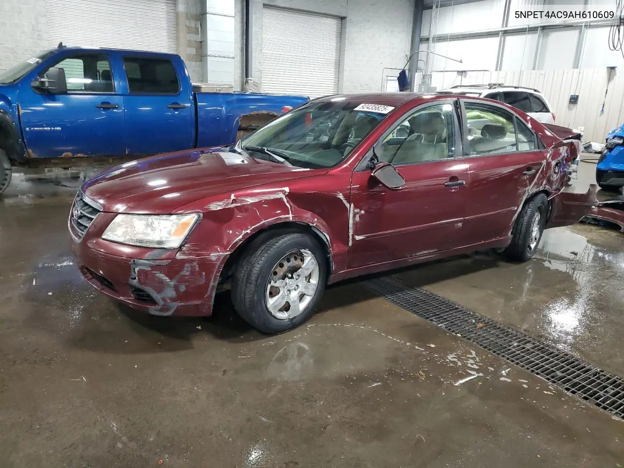 5NPET4AC9AH610609 2010 Hyundai Sonata Gls