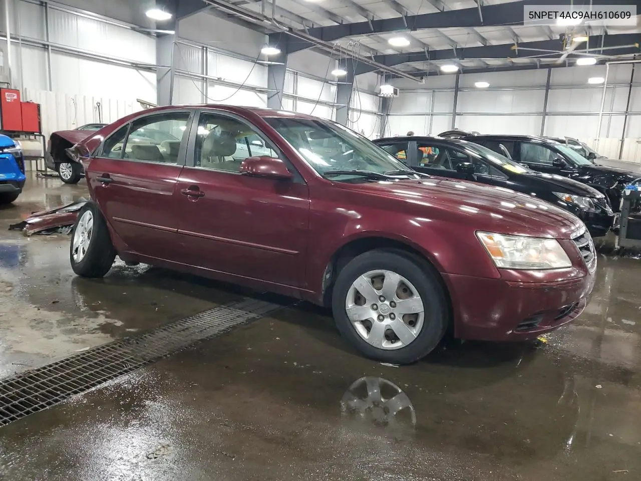 5NPET4AC9AH610609 2010 Hyundai Sonata Gls