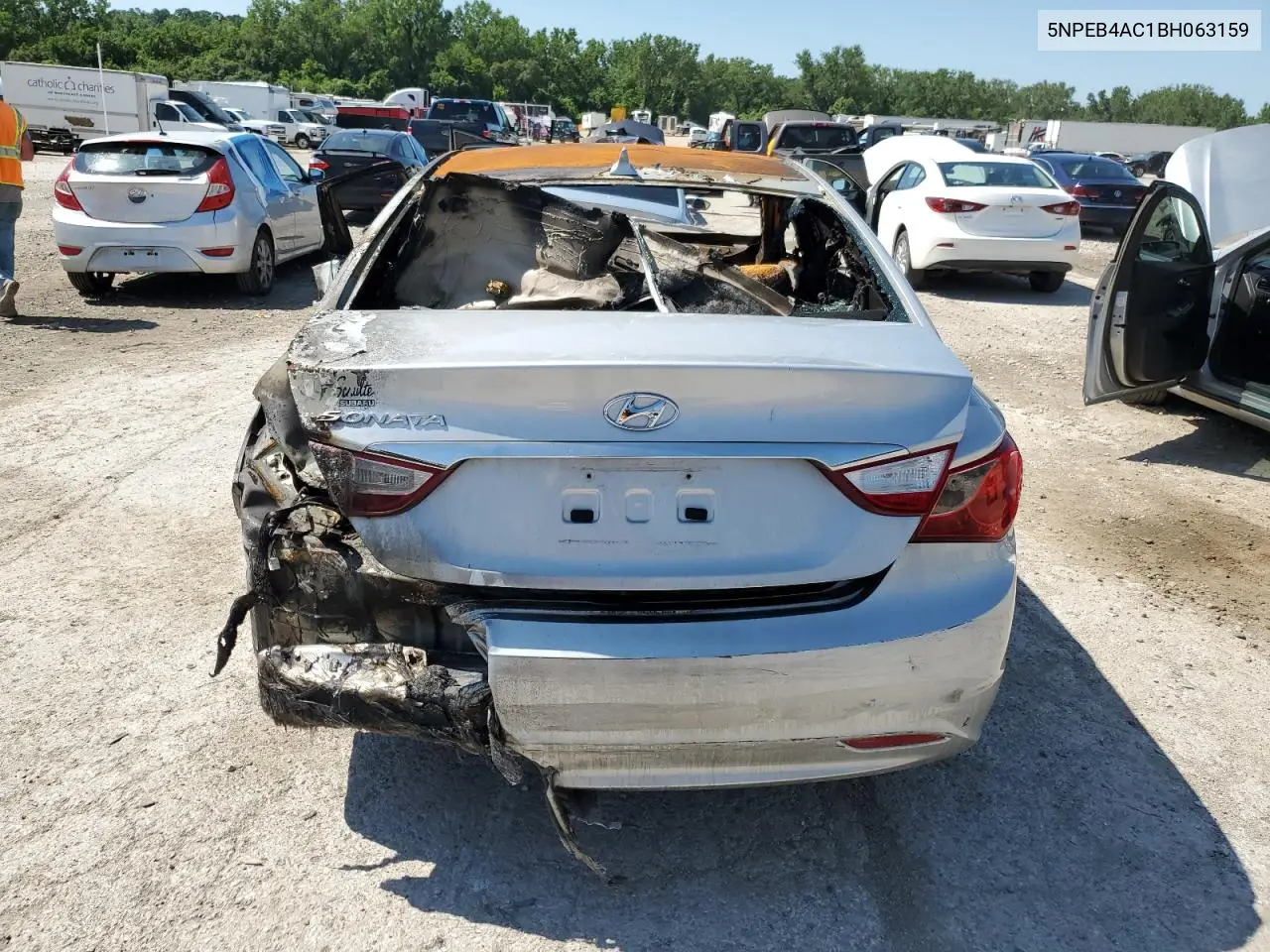 2011 Hyundai Sonata Gls VIN: 5NPEB4AC1BH063159 Lot: 53390156