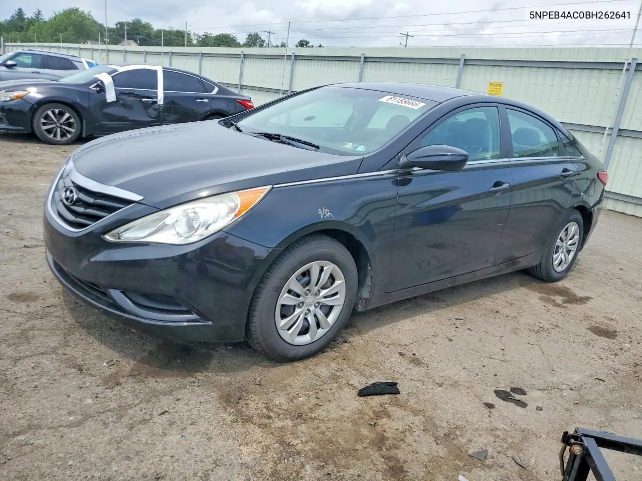 2011 Hyundai Sonata Gls VIN: 5NPEB4AC0BH262641 Lot: 61155686