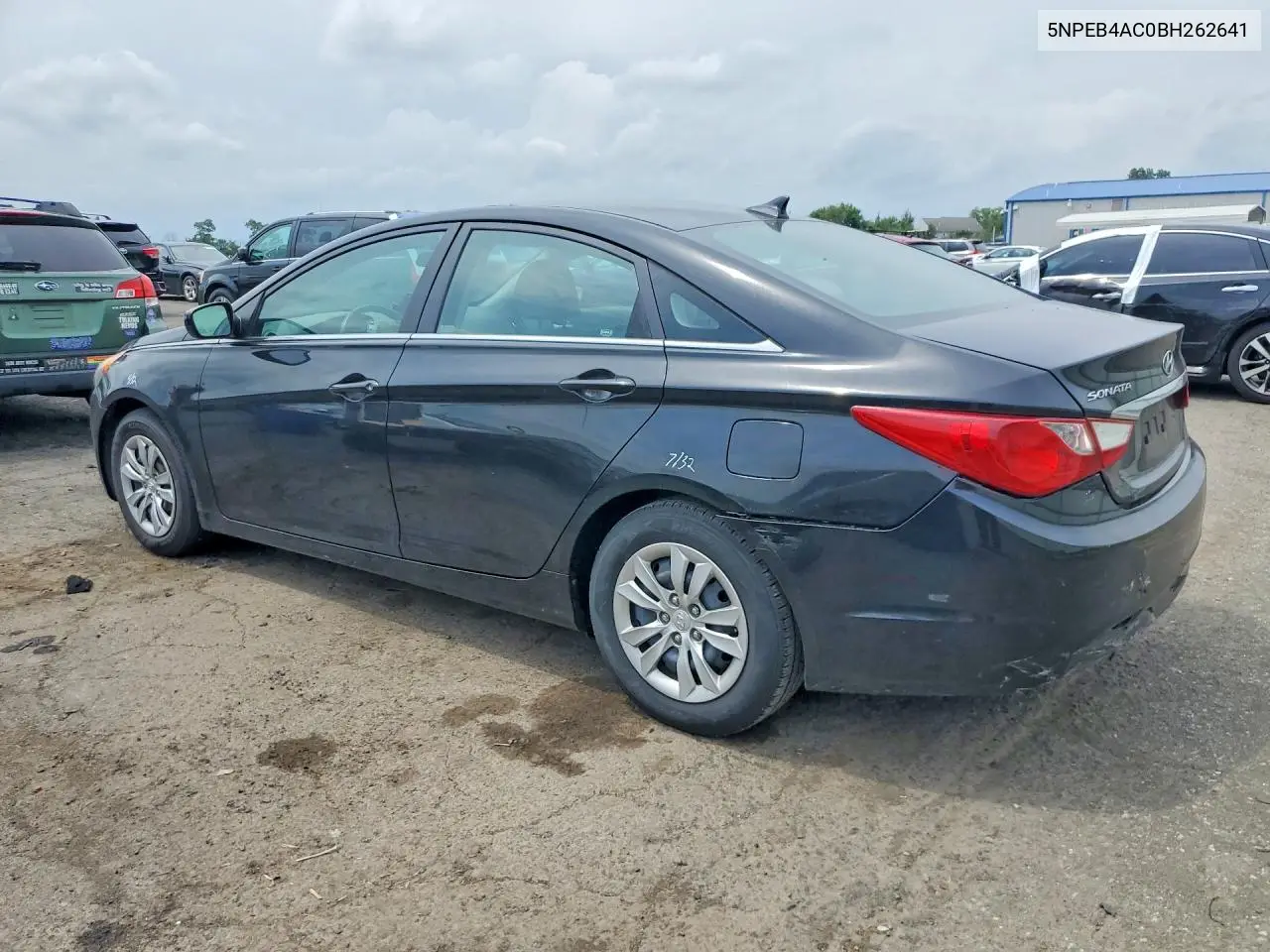 2011 Hyundai Sonata Gls VIN: 5NPEB4AC0BH262641 Lot: 61155686
