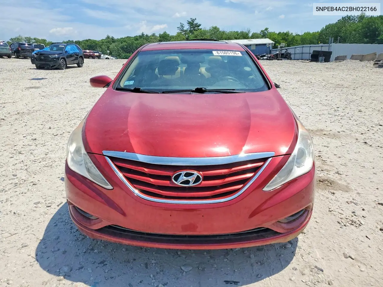 2011 Hyundai Sonata Gls VIN: 5NPEB4AC2BH022166 Lot: 61505196