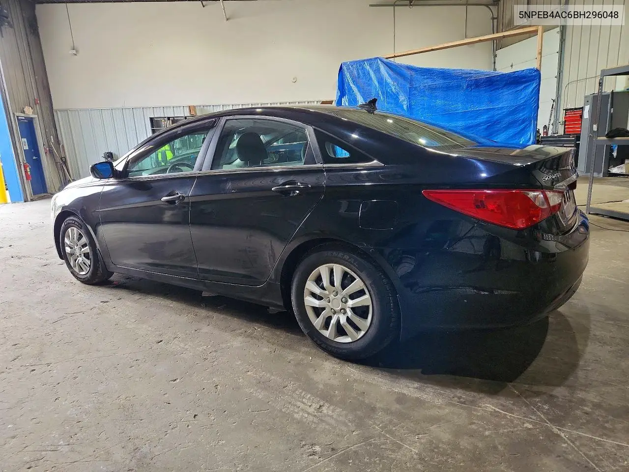 5NPEB4AC6BH296048 2011 Hyundai Sonata Gls