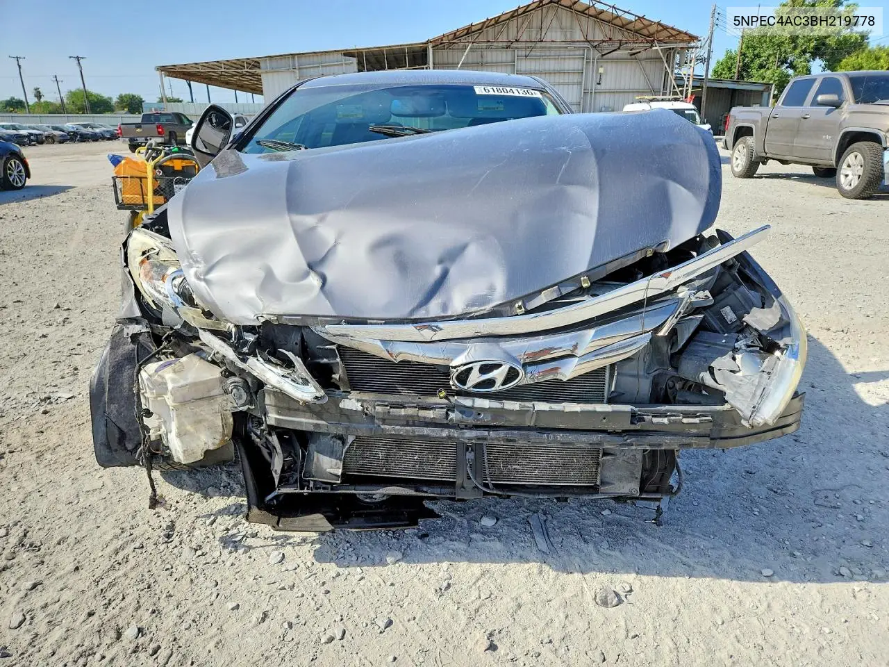 2011 Hyundai Sonata Limited VIN: 5NPEC4AC3BH219778 Lot: 61804136