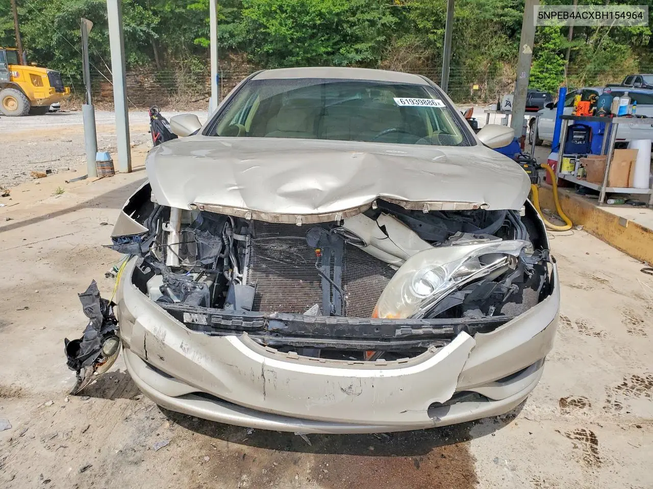 5NPEB4ACXBH154964 2011 Hyundai Sonata Gls