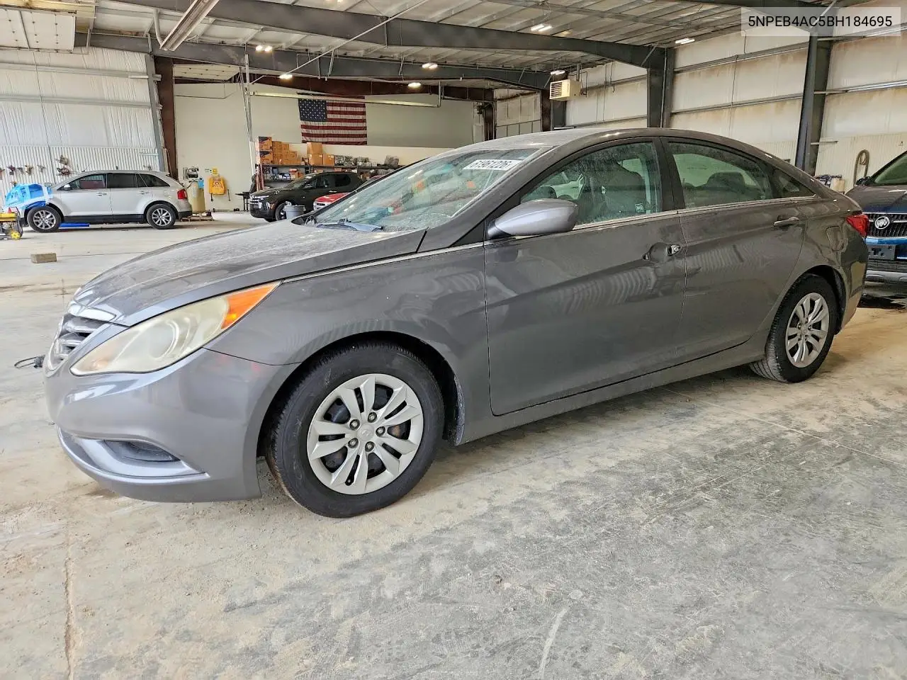 5NPEB4AC5BH184695 2011 Hyundai Sonata Gls