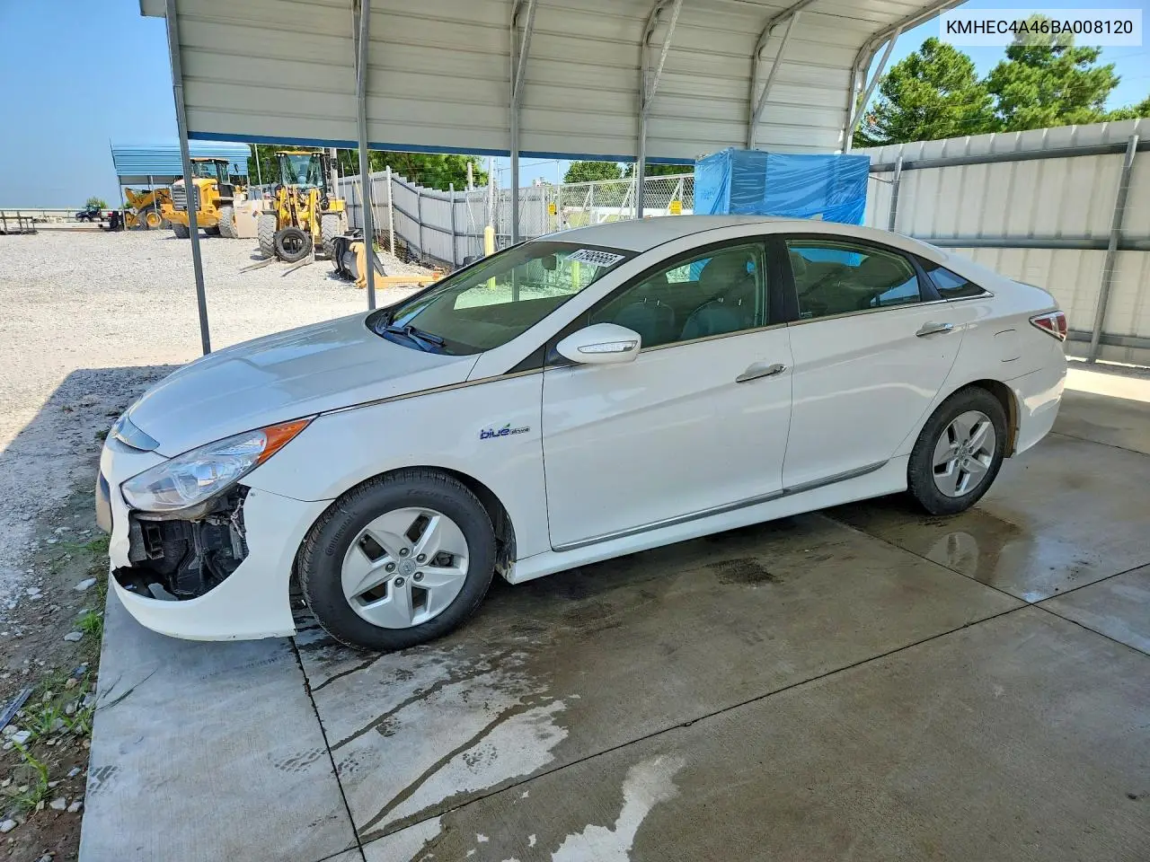 2011 Hyundai Sonata Hybrid VIN: KMHEC4A46BA008120 Lot: 61985666