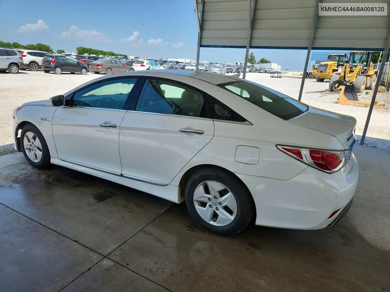 2011 Hyundai Sonata Hybrid VIN: KMHEC4A46BA008120 Lot: 61985666