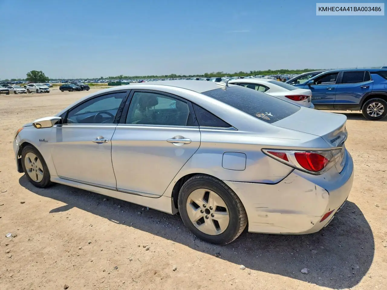 2011 Hyundai Sonata Hybrid VIN: KMHEC4A41BA003486 Lot: 62010146