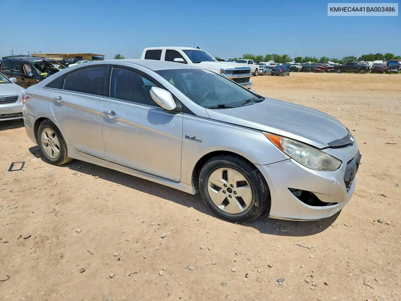 2011 Hyundai Sonata Hybrid VIN: KMHEC4A41BA003486 Lot: 62010146