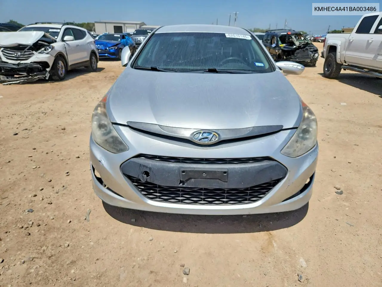 2011 Hyundai Sonata Hybrid VIN: KMHEC4A41BA003486 Lot: 62010146