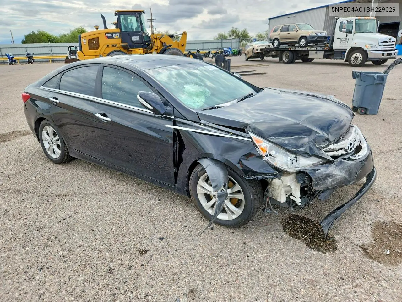 2011 Hyundai Sonata Limited VIN: 5NPEC4AC1BH229029 Lot: 62089356
