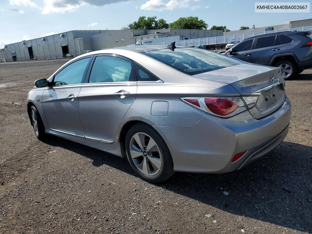 2011 Hyundai Sonata Hybrid VIN: KMHEC4A40BA002667 Lot: 62098856