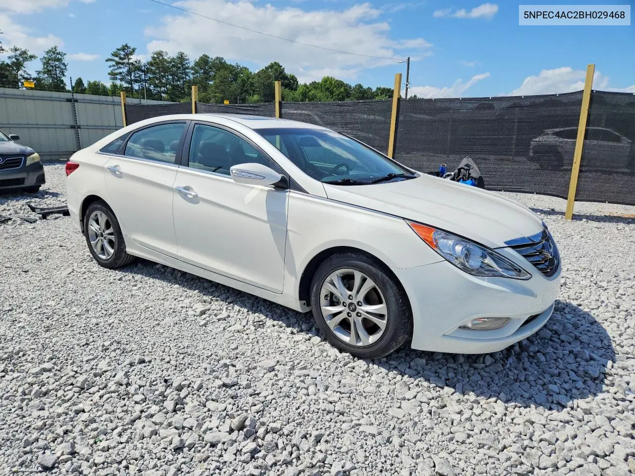 2011 Hyundai Sonata Limited VIN: 5NPEC4AC2BH029468 Lot: 62115076