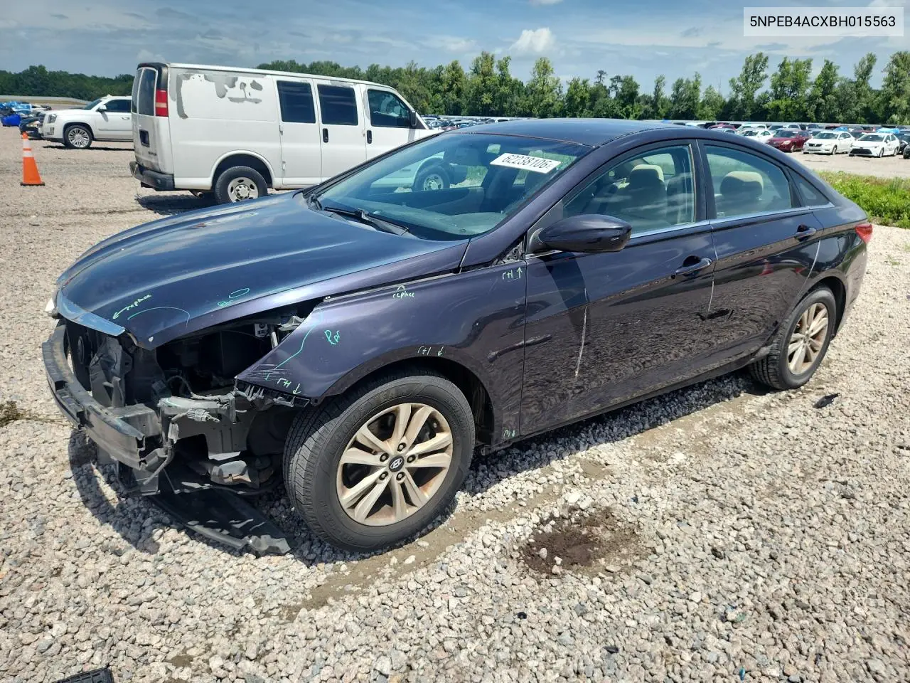 2011 Hyundai Sonata Gls VIN: 5NPEB4ACXBH015563 Lot: 62238106
