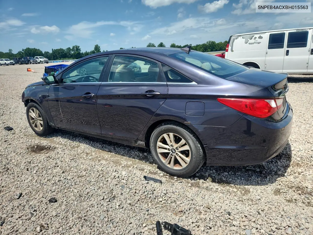 2011 Hyundai Sonata Gls VIN: 5NPEB4ACXBH015563 Lot: 62238106