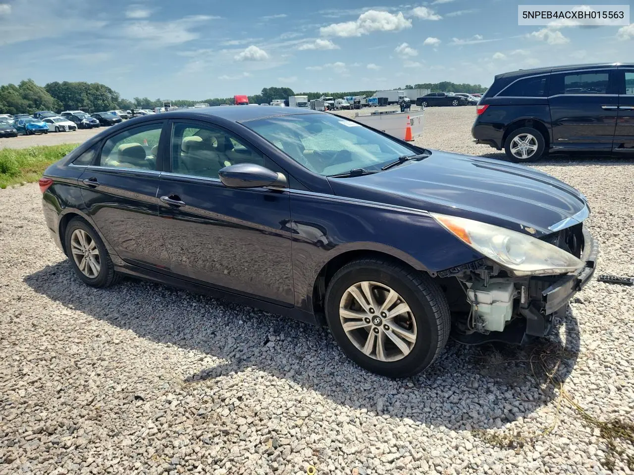 2011 Hyundai Sonata Gls VIN: 5NPEB4ACXBH015563 Lot: 62238106