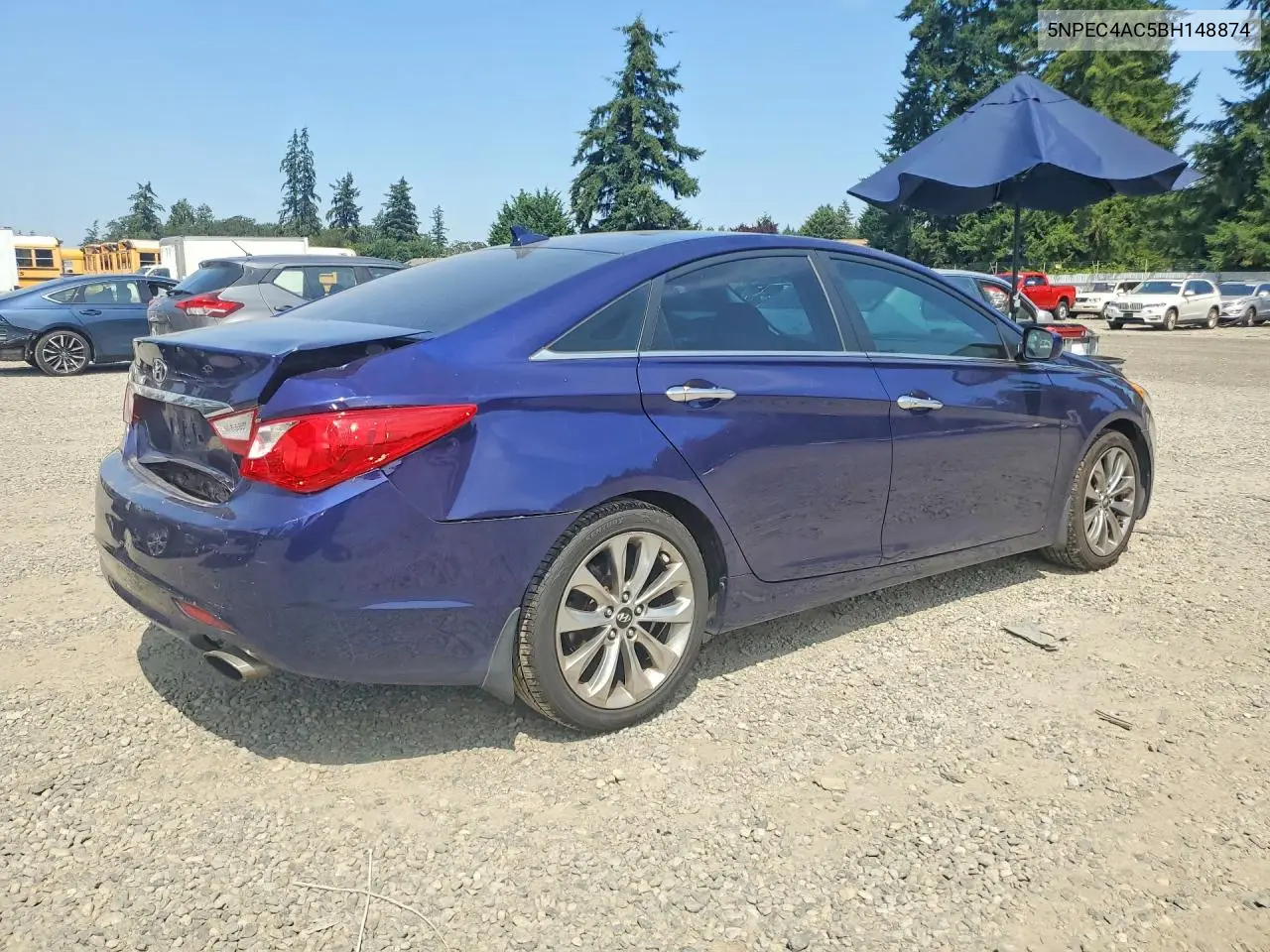 5NPEC4AC5BH148874 2011 Hyundai Sonata Se