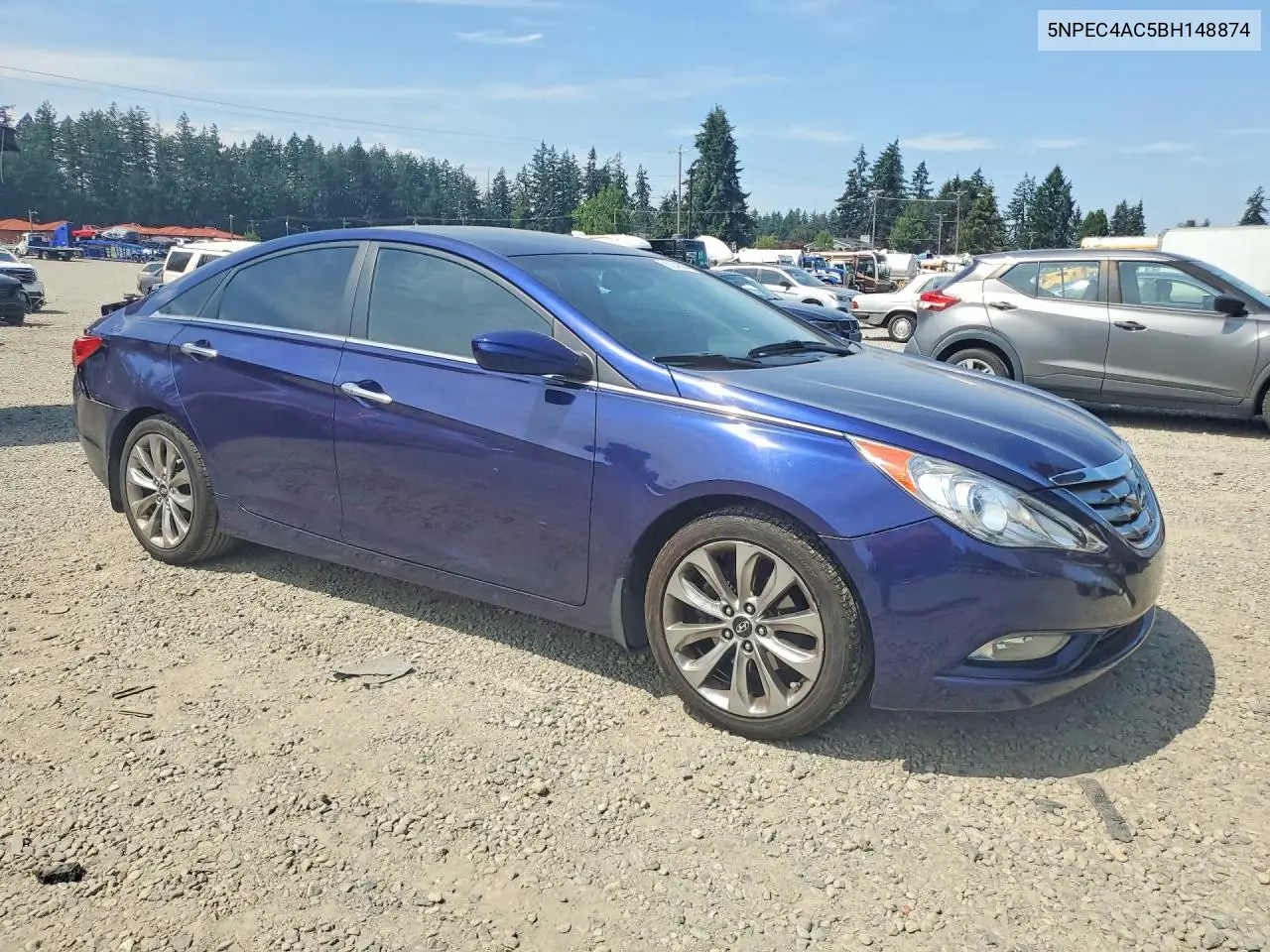 5NPEC4AC5BH148874 2011 Hyundai Sonata Se