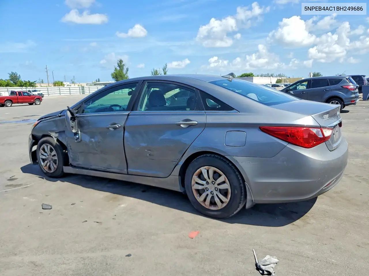 2011 Hyundai Sonata Gls VIN: 5NPEB4AC1BH249686 Lot: 62417606