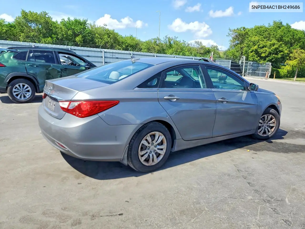 2011 Hyundai Sonata Gls VIN: 5NPEB4AC1BH249686 Lot: 62417606