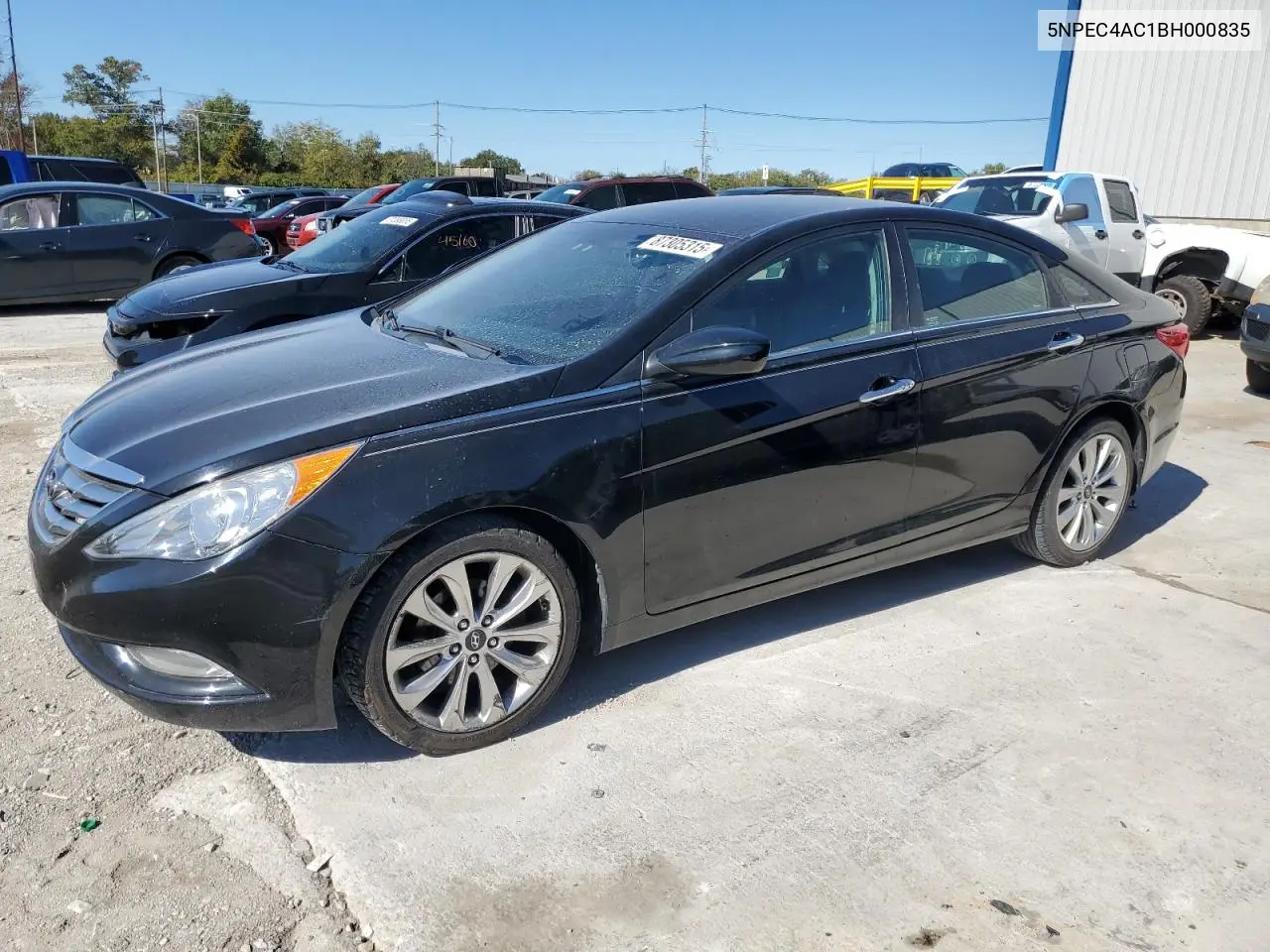 5NPEC4AC1BH000835 2011 Hyundai Sonata Se