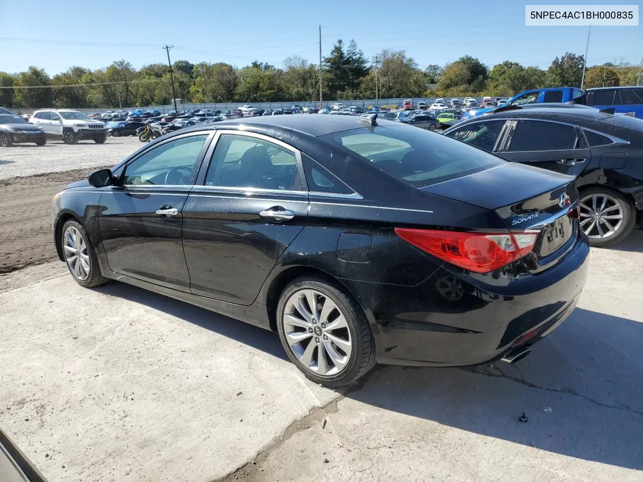 5NPEC4AC1BH000835 2011 Hyundai Sonata Se
