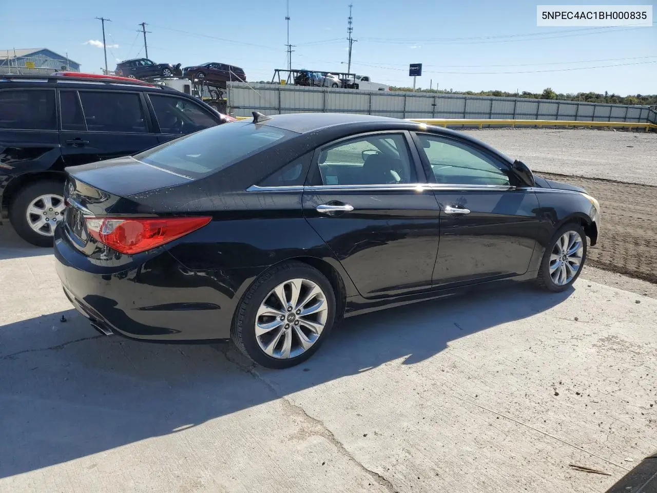 5NPEC4AC1BH000835 2011 Hyundai Sonata Se