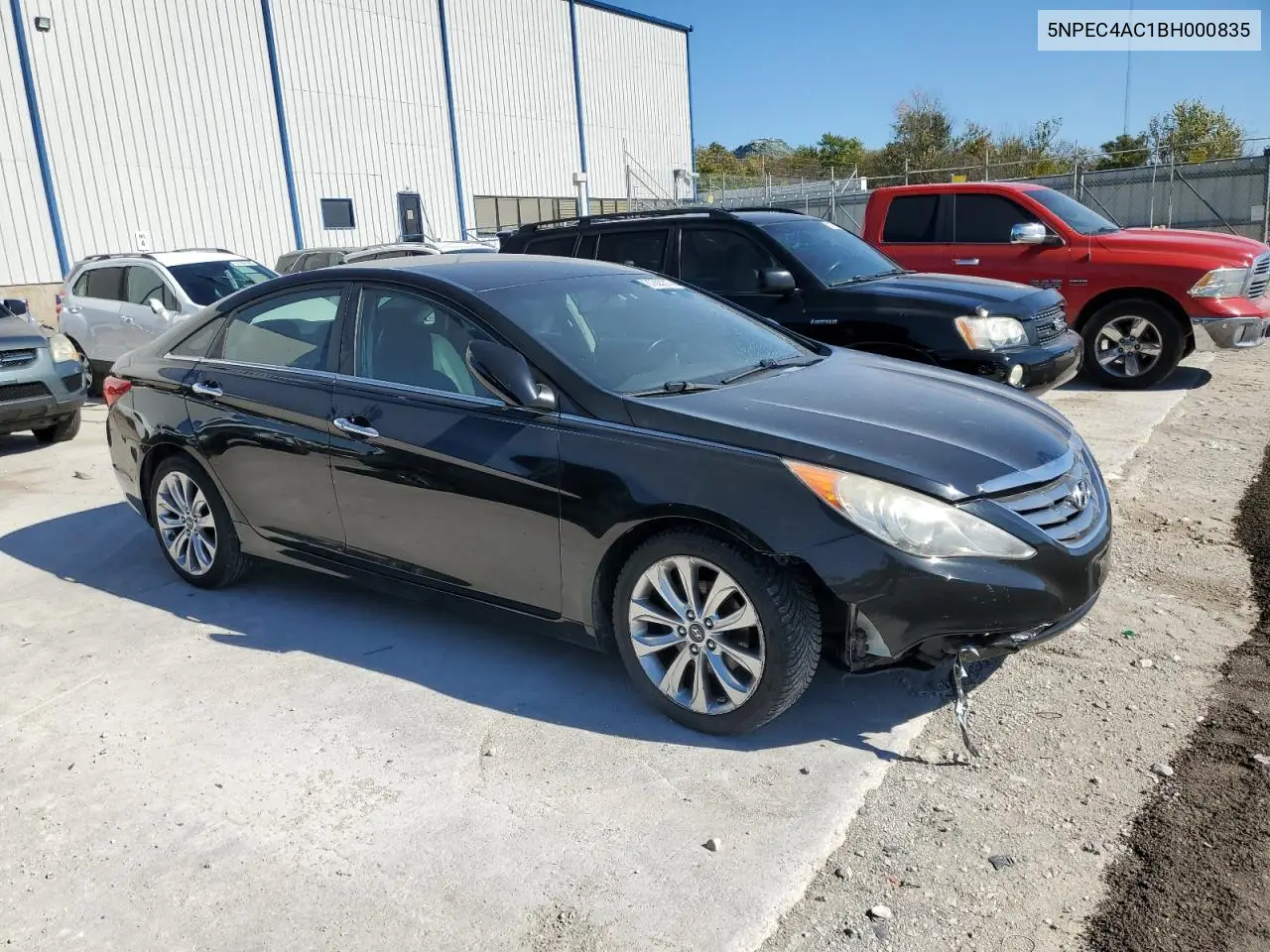 5NPEC4AC1BH000835 2011 Hyundai Sonata Se