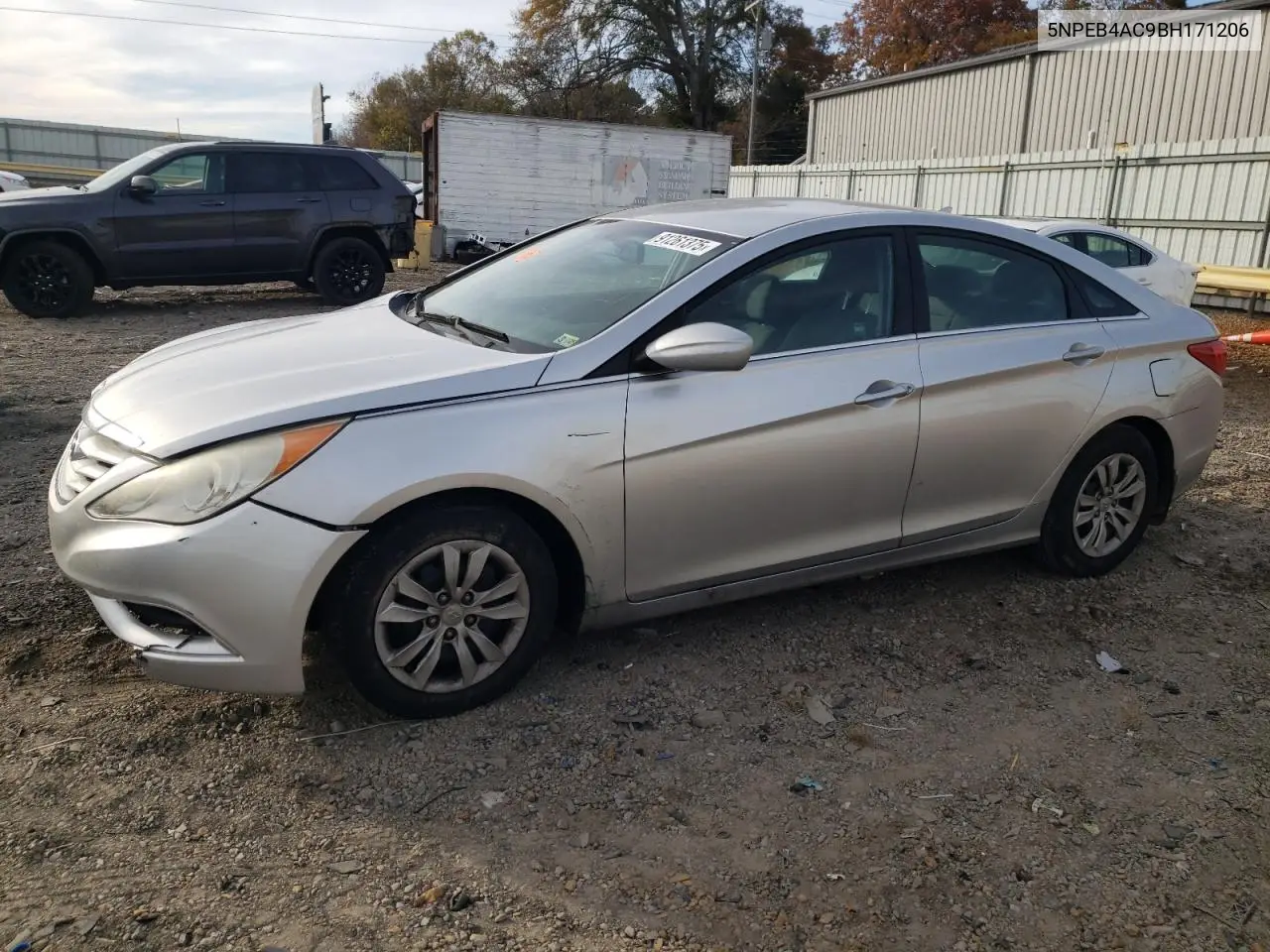 5NPEB4AC9BH171206 2011 Hyundai Sonata Gls