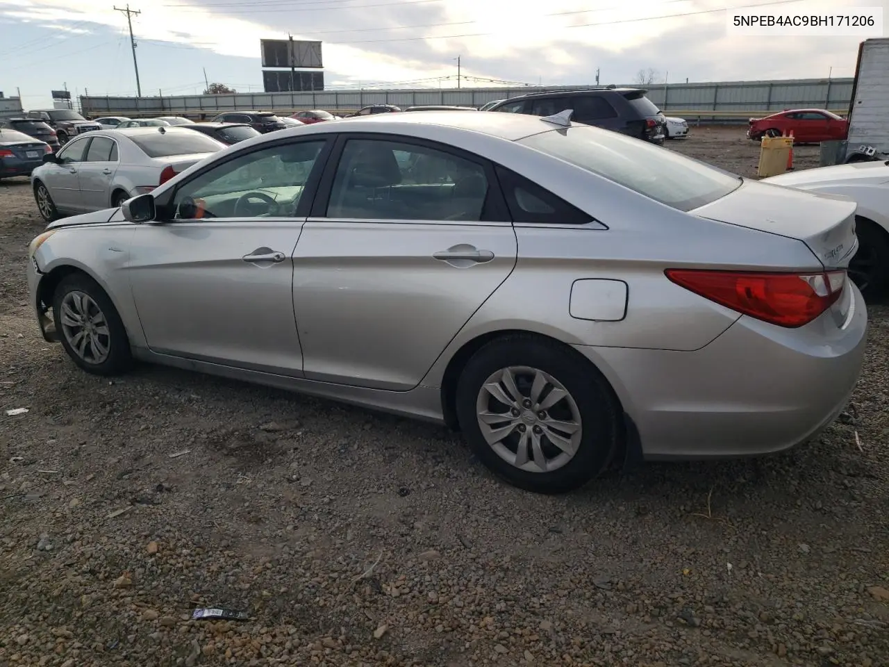 5NPEB4AC9BH171206 2011 Hyundai Sonata Gls