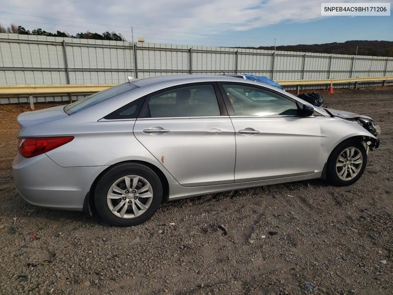 5NPEB4AC9BH171206 2011 Hyundai Sonata Gls