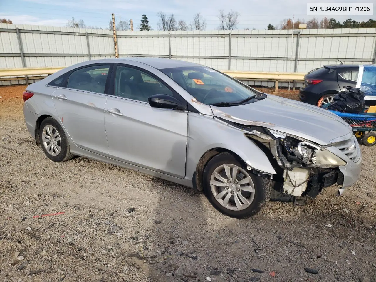 5NPEB4AC9BH171206 2011 Hyundai Sonata Gls
