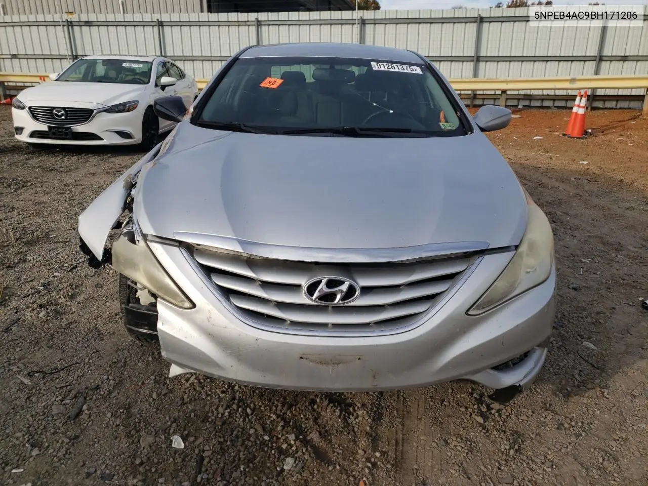 5NPEB4AC9BH171206 2011 Hyundai Sonata Gls