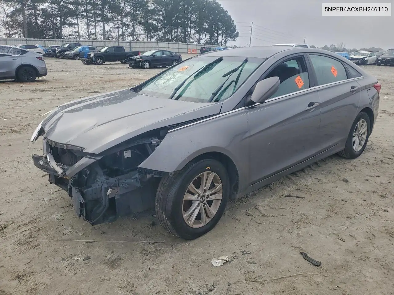 5NPEB4ACXBH246110 2011 Hyundai Sonata Gls