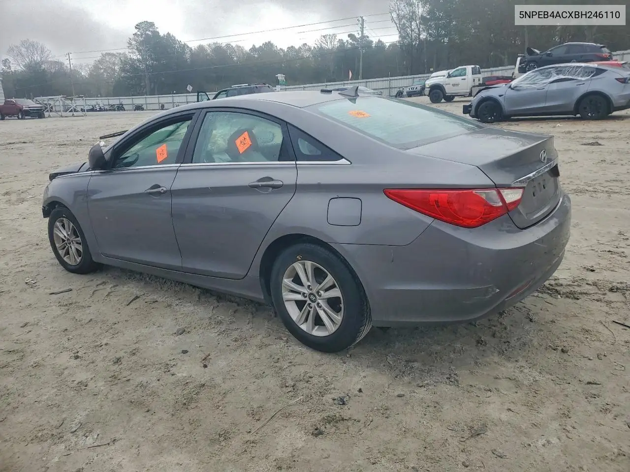 5NPEB4ACXBH246110 2011 Hyundai Sonata Gls