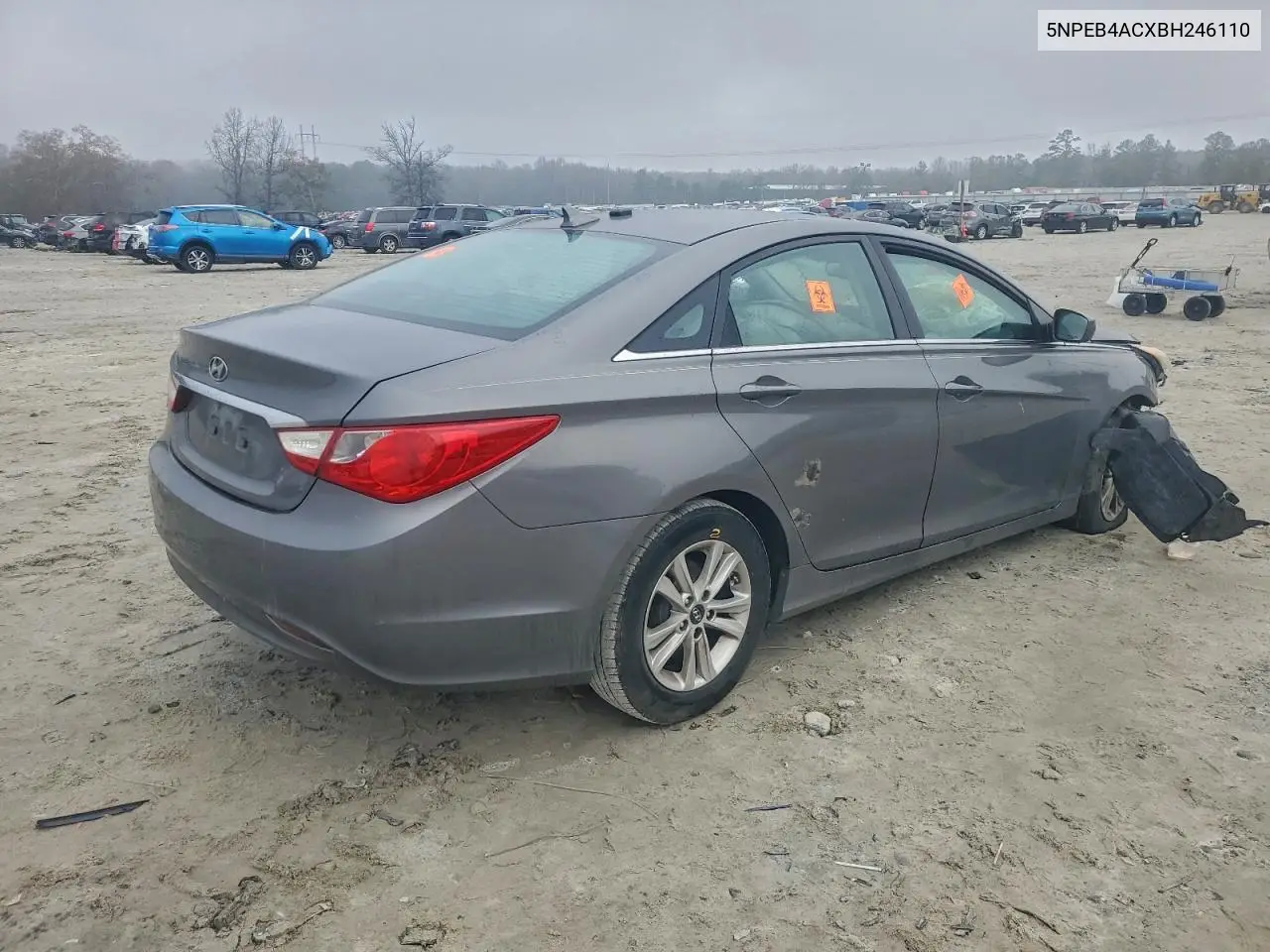 5NPEB4ACXBH246110 2011 Hyundai Sonata Gls